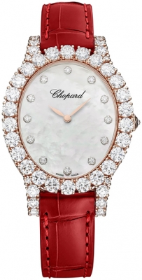 Buy this new Chopard L'Heure Du Diamant Oval 139383-5223 ladies watch for the discount price of £60,000.00. UK Retailer.